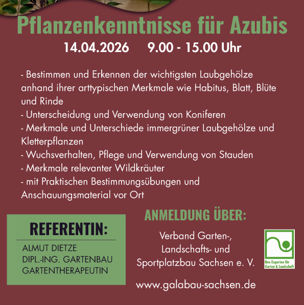 Seminar Pflanzenkenntnisse