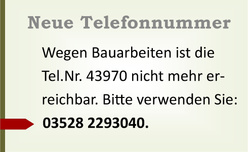 Neue Telefonnummer