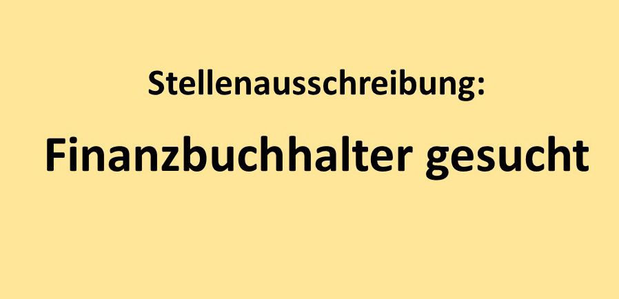 Stellenausschreibung