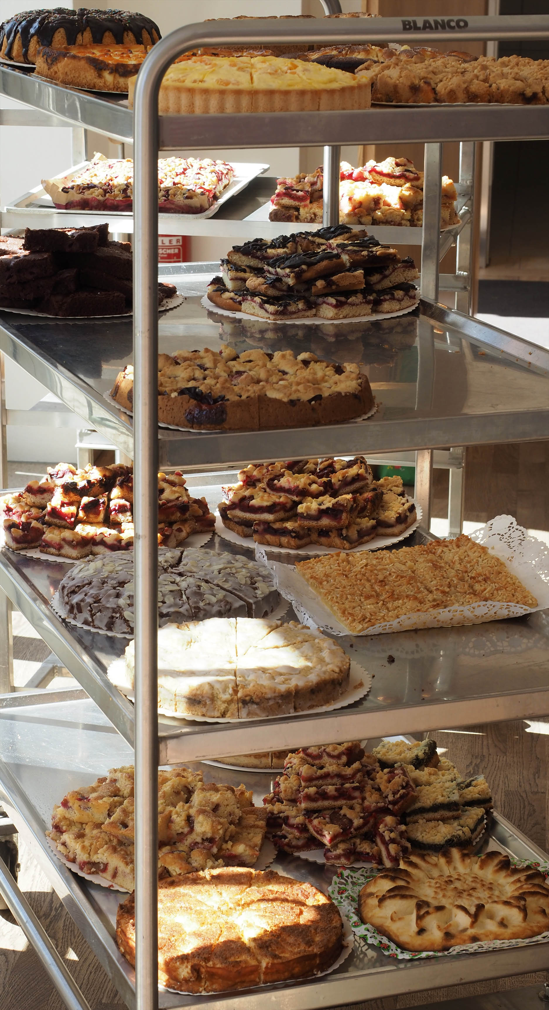 Kuchen in Hülle und Fülle
